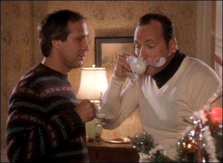 Chevy Chase and Randy Quaid in Christmas Vacation